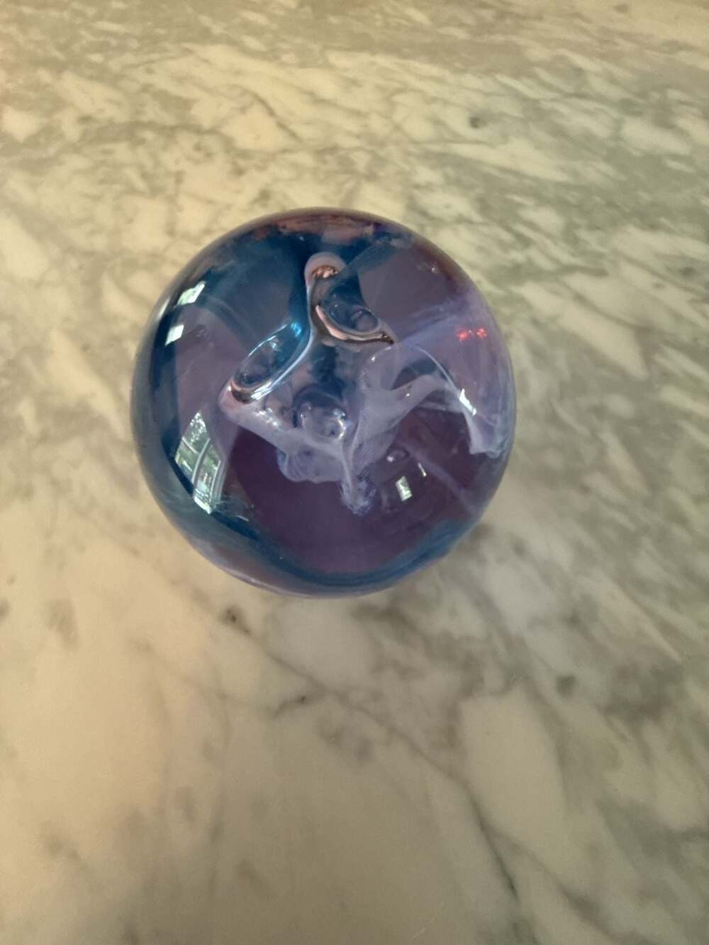 Caithness Mooncrystal Art Glass Paperweight Scotland